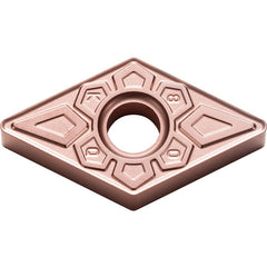 DNMG 441 KQ CA315, 1/64″ Corner Radius, 1/4″ Thick, 1/2″ Inscribed Circle, TiCnulll2O3/Ti, Diamond, Turning Indexable Insert - Exact Industrial Supply