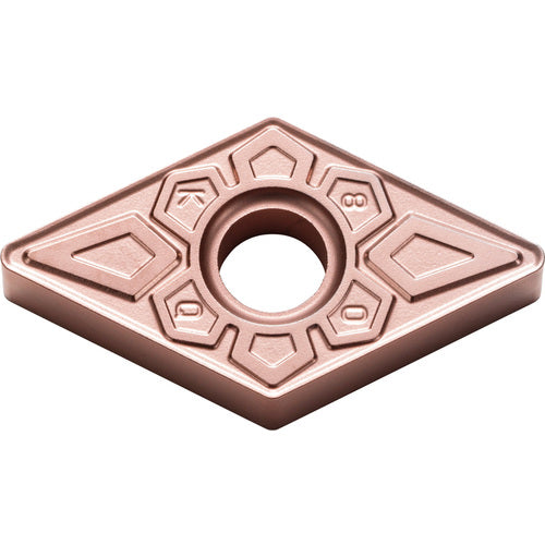 DNMG 432 KQ CA320, 1/32″ Corner Radius, 3/16″ Thick, 1/2″ Inscribed Circle, TiCnulll2O3/Ti, Diamond, Turning Indexable Insert - Exact Industrial Supply