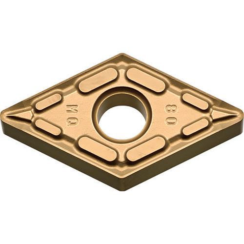 DNMG 431 MQ PR1325, 1/64″ Corner Radius, 3/16″ Thick, 1/2″ Inscribed Circle, MEGACOAT, Diamond, Turning Indexable Insert