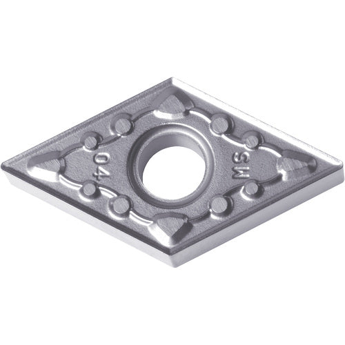 DNMG 442 MS PR005S, 1/32″ Corner Radius, 1/4″ Thick, 1/2″ Inscribed Circle, MEGACOAT HARD, 55 Degree Diamond, Turning Indexable Insert