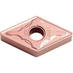 DNMG 443 PH CA310, 3/64″ Corner Radius, 1/4″ Thick, 1/2″ Inscribed Circle, TiCnulll2O3/Ti, Diamond, Turning Indexable Insert