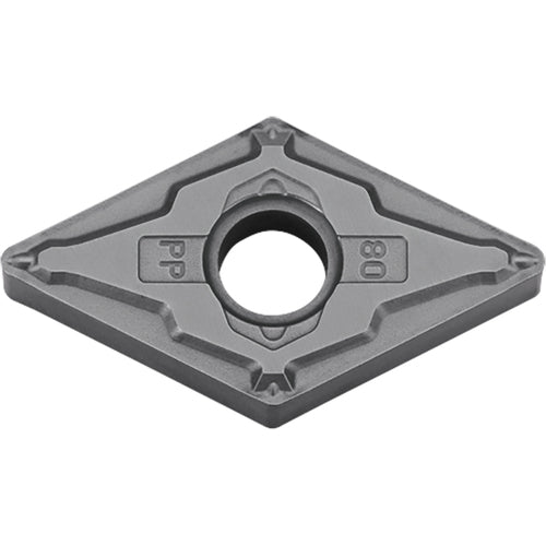 DNMG 431 PP PV710, 1/64″ Corner Radius, 3/16″ Thick, 1/2″ Inscribed Circle, TiCN (MEGACOAT NANO), Diamond, Turning Indexable Insert