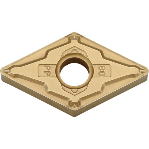 DNMG 433 PP PV710, 3/64″ Corner Radius, 3/16″ Thick, 1/2″ Inscribed Circle, TiCN (MEGACOAT NANO), 55 Degree Diamond, Turning Indexable Insert