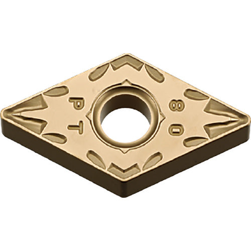 DNMG 432 PT CA515, 1/32″ Corner Radius, 3/16″ Thick, 1/2″ Inscribed Circle, TiCnulll2O3/TiN, Diamond, Turning Indexable Insert - Exact Industrial Supply
