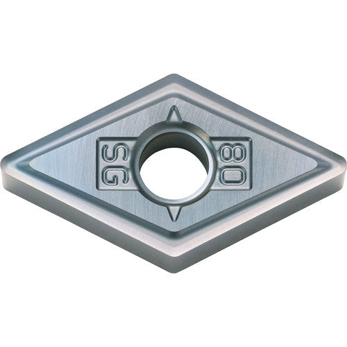 DNMG 433 SG PR005S, 3/64″ Corner Radius, 3/16″ Thick, 1/2″ Inscribed Circle, MEGACOAT HARD, 55 Degree Diamond, Turning Indexable Insert