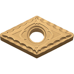 DNMG 432 XQ TN610, 1/32″ Corner Radius, 3/16″ Thick, 1/2″ Inscribed Circle, TiCN, Diamond, Turning Indexable Insert - Exact Industrial Supply
