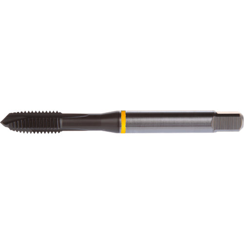 ‎1/4-20 3 Flute H5 HSS-E PM DIN ANSI Machine Tap - Yellow Shark for Low Alloy Steels - Plug Style E-code # E8091/4 - Eagle Tool & Supply