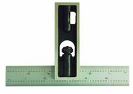 #DS604R - 6" - 4R Graduation - Double Square - Eagle Tool & Supply