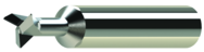 1/2" Dia 60°-Solid Carbide-Dovetail Shank Tyoe Cutter - Eagle Tool & Supply