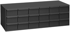 10-7/8 x 11-5/8 x 33-3/4'' (18 Compartments) - Steel Modular Parts Cabinet - Eagle Tool & Supply