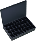 18 x 12 x 3'' - 32 Compartment Steel Boxes - Eagle Tool & Supply
