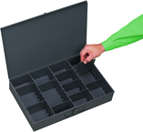 18 x 12 x 3'' - Adjustable Compartment Box - Eagle Tool & Supply