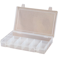 13 COMPARTMENT BOX CLEAR - Eagle Tool & Supply