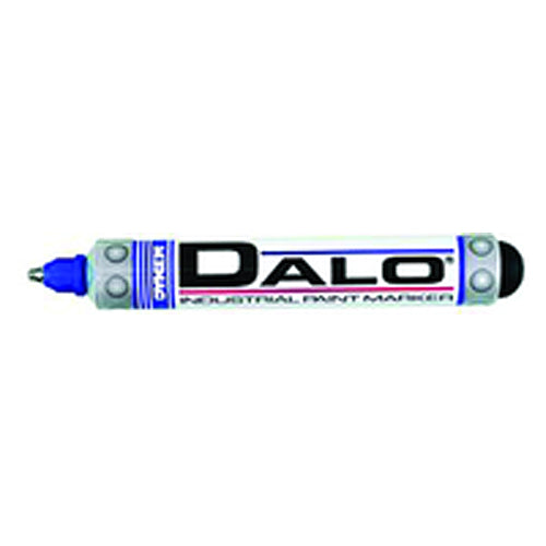Dalo Medium Marker - Stainless Steel Ball Tip - Blue - Eagle Tool & Supply