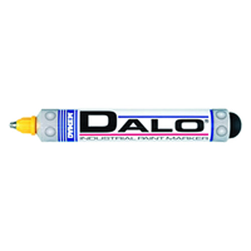 Dalo Medium Marker - Stainless Steel Ball Tip - Yellow - Eagle Tool & Supply