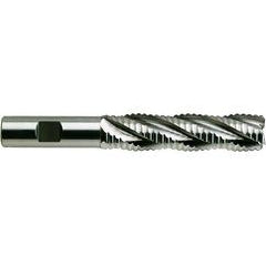 1-1/4 X 1-1/4 X 4 X 6-1/2 6Fl Long Rougher TiAlN-Extreme 8% Cobalt - Eagle Tool & Supply