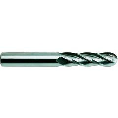 1"X5 4FL LONG SE BALL CBD TIN- EM - Eagle Tool & Supply