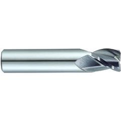 1/4 x 1/4 x 3/8 x 2 3Fl Stub H-35 Carbide For Stainless Steel End Mill - Eagle Tool & Supply