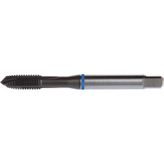 ‎#10-24 3 Flute H3 HSS-E PM DIN ANSI Machine Tap - Blue Shark for Stainless Steel - Plug Style E-code # E81310-24 - Eagle Tool & Supply