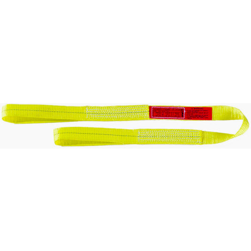 EE1802DTX2 2″ × 2' Eye and Eye 1-Ply Web Polyester Sling - Eagle Tool & Supply