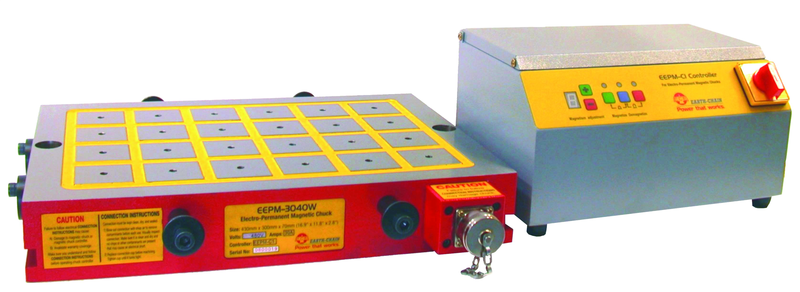 39.0" x 23.6" x 2.8" - Electro Permanent Magnetic Chuck - Eagle Tool & Supply