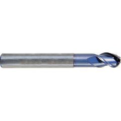 10.0 X 10 X 15.0 X 80 R5.0 N9.4 3Fl Ball Long Alu Power TiCN Coated - Eagle Tool & Supply