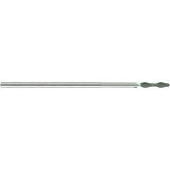 1/8 X 1/8 X 5/8 X 1 X 4 X .120 2Fl Long Reach H-30 Ball Diamond Coated - Eagle Tool & Supply