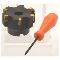 2" Dia. 90 Degree Face Mill - Uses APKT 1604 Inserts - Eagle Tool & Supply