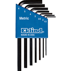 7PC SHORT ARM MM HEX KEY SET - Eagle Tool & Supply