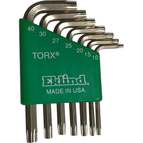 7PC BRIGHT TORX L-KEY SET - Eagle Tool & Supply