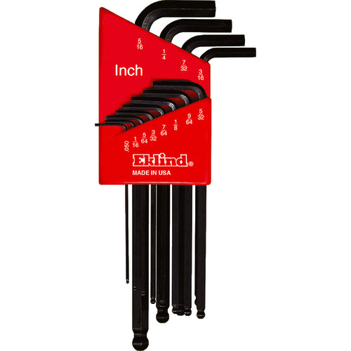 12PC BALL-HEX-L KEY SET - Eagle Tool & Supply