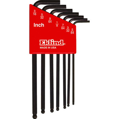 7PC BALL-HEX-L KEY SET - Eagle Tool & Supply