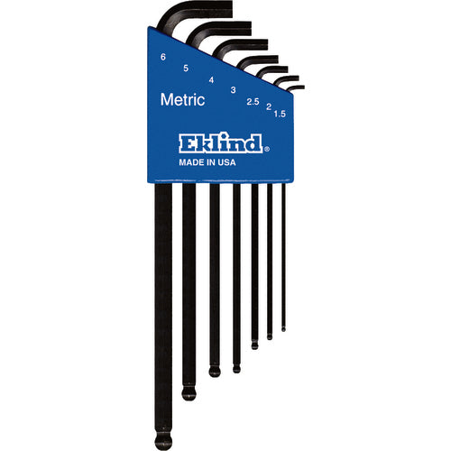 7PC MM STUBY BALLHEXL SET - Eagle Tool & Supply