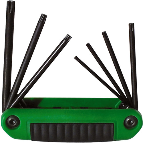 7PC TORX ERGOFOLD KEY SET - Eagle Tool & Supply