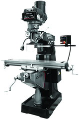 9 x 49" Table Variable Speed Mill With 2-Axis ACU-RITE 200S DRO and Servo X - Y - Z-Axis Powerfeeds - Eagle Tool & Supply