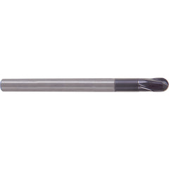 1/2 × 1/2 × 1/2(1″) × 4_1/2 X-Power 2Fl 15? Stub Ball Nose End Mill