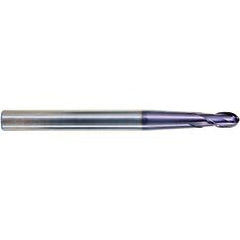 6.0 X 8 R3.0 2Fl H-30 Taper Neck Ball X-Power Metric - Eagle Tool & Supply