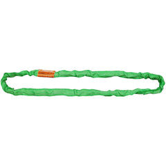 EN60X2 Green Endless 2' Roundsling Polyester Sling - Eagle Tool & Supply