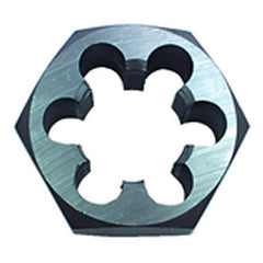 ‎3/8-24 / Carbon Steel Right Hand Hexagon Die - Eagle Tool & Supply