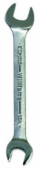 30.0 x 32mm - Chrome Satin Finish Open End Wrench - Eagle Tool & Supply