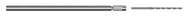 #75 Size - 1/8" Shank - 4" OAL - Drill Extention - Eagle Tool & Supply