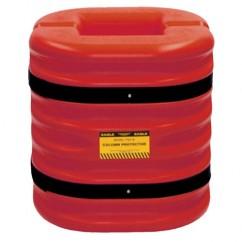 12" COLUMN PROTECTOR RED 24" HIGH - Eagle Tool & Supply