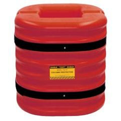 12" COLUMN PROTECTOR RED 24" HIGH - Eagle Tool & Supply