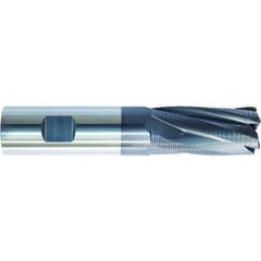 1 x 7 OAL 5FL SC 4-1/8 LOC ALTiN Roughing End Mill - Eagle Tool & Supply