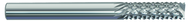 1/4 x 1 x 1/4 x 3 Solid Carbide Router - End Mill Style - Eagle Tool & Supply