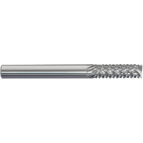 3/16 × 5/8 × 1/4 × 2 Solid Carbide Router - End Mill Style - Eagle Tool & Supply