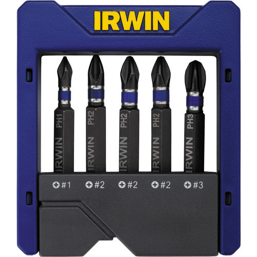IMPACT POWER BIT 5 PC PHILLIPS SET - Eagle Tool & Supply