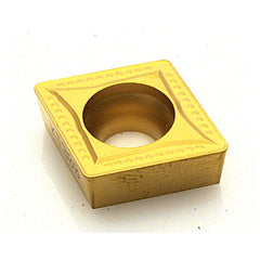 CCMT 32.51 F41 PT1225, 0.016'Ä≥ Corner Radius, 0.156'Ä≥ Thick, 3/8'Ä≥ Inscribed Circle, TiN|TiCN|Al2O3|TiN, Diamond, Turning Indexable Insert - Eagle Tool & Supply