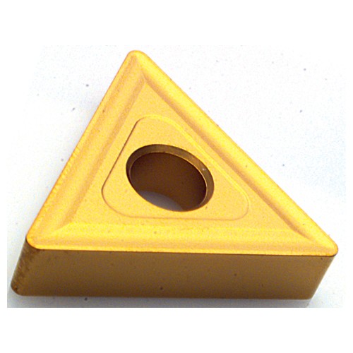 TNMG 332 M86 PT1225, 0.032'Ä≥ Corner Radius, 0.187'Ä≥ Thick, 3/8'Ä≥ Inscribed Circle, TiN|TiCN|Al2O3|TiN, Triangle, Turning Indexable Insert - Eagle Tool & Supply