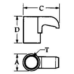 #CK21 - 1/4-28 Thread - Clamp - Eagle Tool & Supply